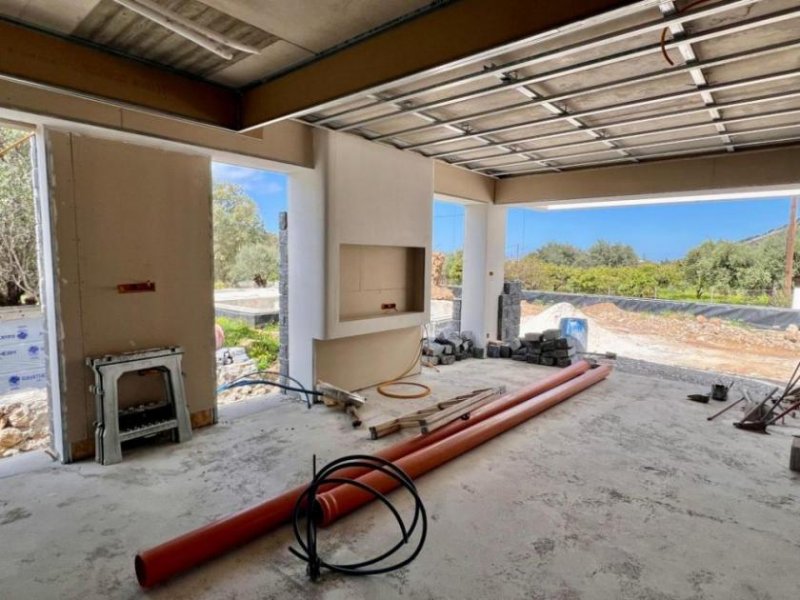 Kavousi Kreta, Kavousi: Brandneue Villa, nur wenige Minuten vom Strand entfernt, zu verkaufen Haus kaufen